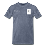 Customize Men's Premium T-Shirt - heather blue