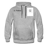 Customize Men’s Premium Hoodie - heather gray