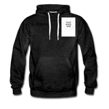 Customize Men’s Premium Hoodie - charcoal gray