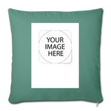 Customize Throw Pillow Cover 18” x 18” - cypress green