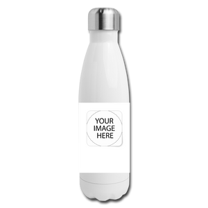Customize Insulated Stainless Steel Water Bottle - white