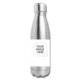 Customize Insulated Stainless Steel Water Bottle - silver