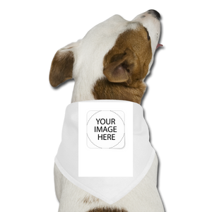 Customize Dog Bandana - black