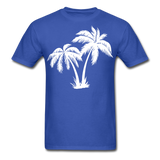 Palm Trees Unisex Classic T-Shirt - royal blue