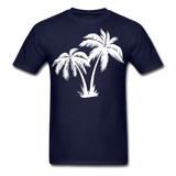 Palm Trees Unisex Classic T-Shirt - navy