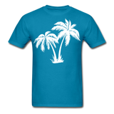 Palm Trees Unisex Classic T-Shirt - turquoise