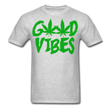 Good Vibes Cannabis Unisex Classic T-Shirt - heather gray