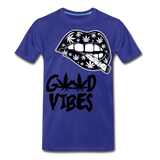 Good Vibes Cannabis 420 Men's Premium T-Shirt - royal blue