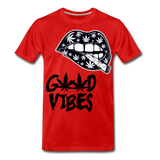 Good Vibes Cannabis 420 Men's Premium T-Shirt - red