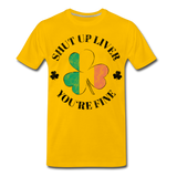 St. Patrick Day  Premium T-Shirt - sun yellow