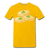 St. Patrick Day Premium T-Shirt - sun yellow