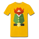 St. Patrick Day Premium T-Shirt - sun yellow