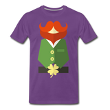 St. Patrick Day Premium T-Shirt - purple