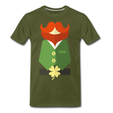 St. Patrick Day Premium T-Shirt - olive green