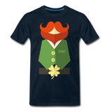 St. Patrick Day Premium T-Shirt - deep navy