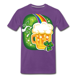 St Patrick Day Premium T-Shirt - purple