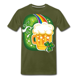 St Patrick Day Premium T-Shirt - olive green