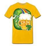 St Patrick Day Premium T-Shirt - sun yellow