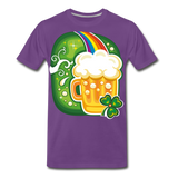St Patrick Day Premium T-Shirt - purple